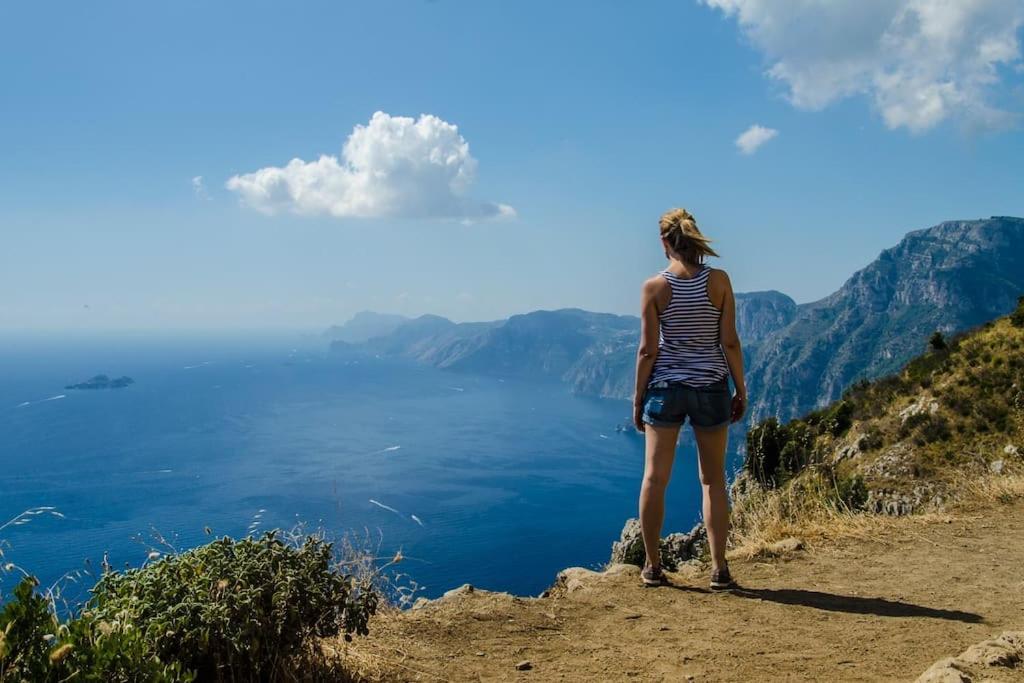 Amalfi Coast, Positano, Sorrento, Capri, Garden, Villa Carcara Colli di Fontanelle المظهر الخارجي الصورة