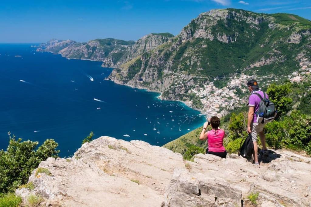 Amalfi Coast, Positano, Sorrento, Capri, Garden, Villa Carcara Colli di Fontanelle المظهر الخارجي الصورة