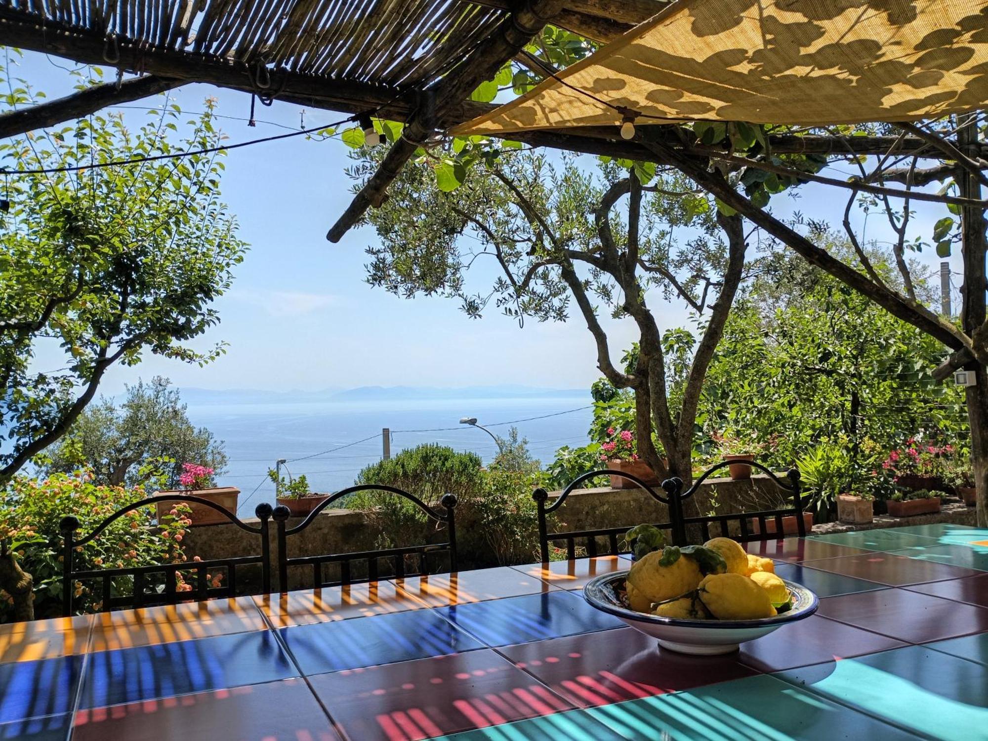 Amalfi Coast, Positano, Sorrento, Capri, Garden, Villa Carcara Colli di Fontanelle المظهر الخارجي الصورة